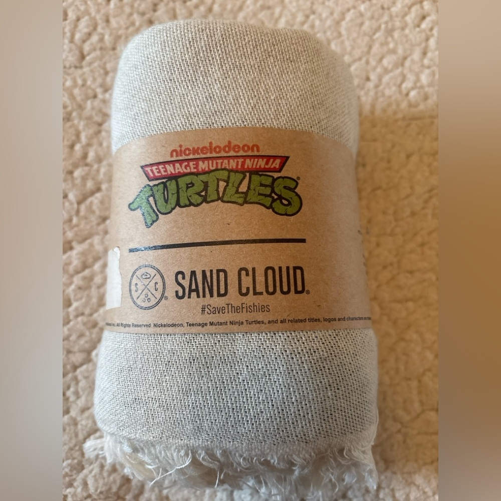 Teenage Mutant Ninja Turtles Sand Cloud Turkish Cotton Beach Towel